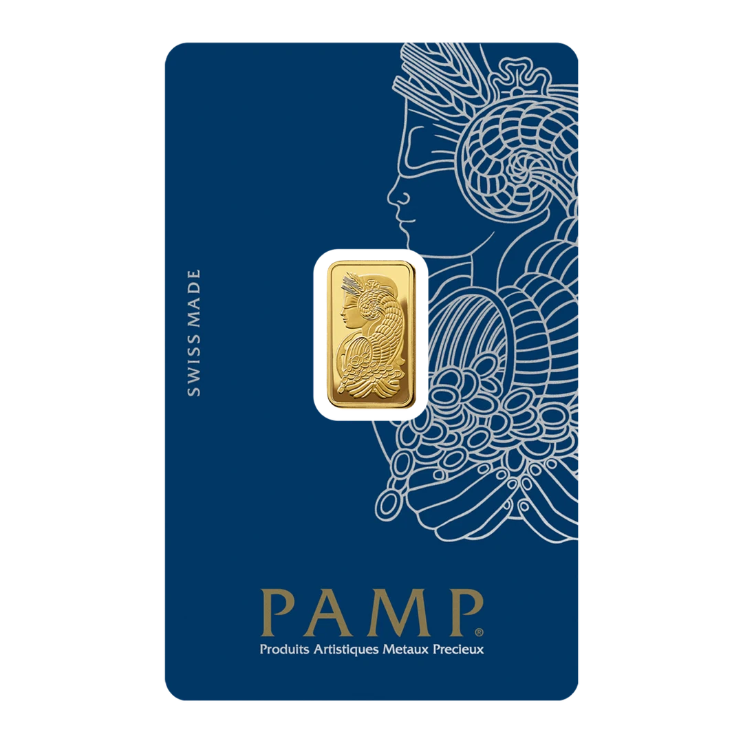 LADY FORTUNA™ GOLD MINTED BAR (2.5g)