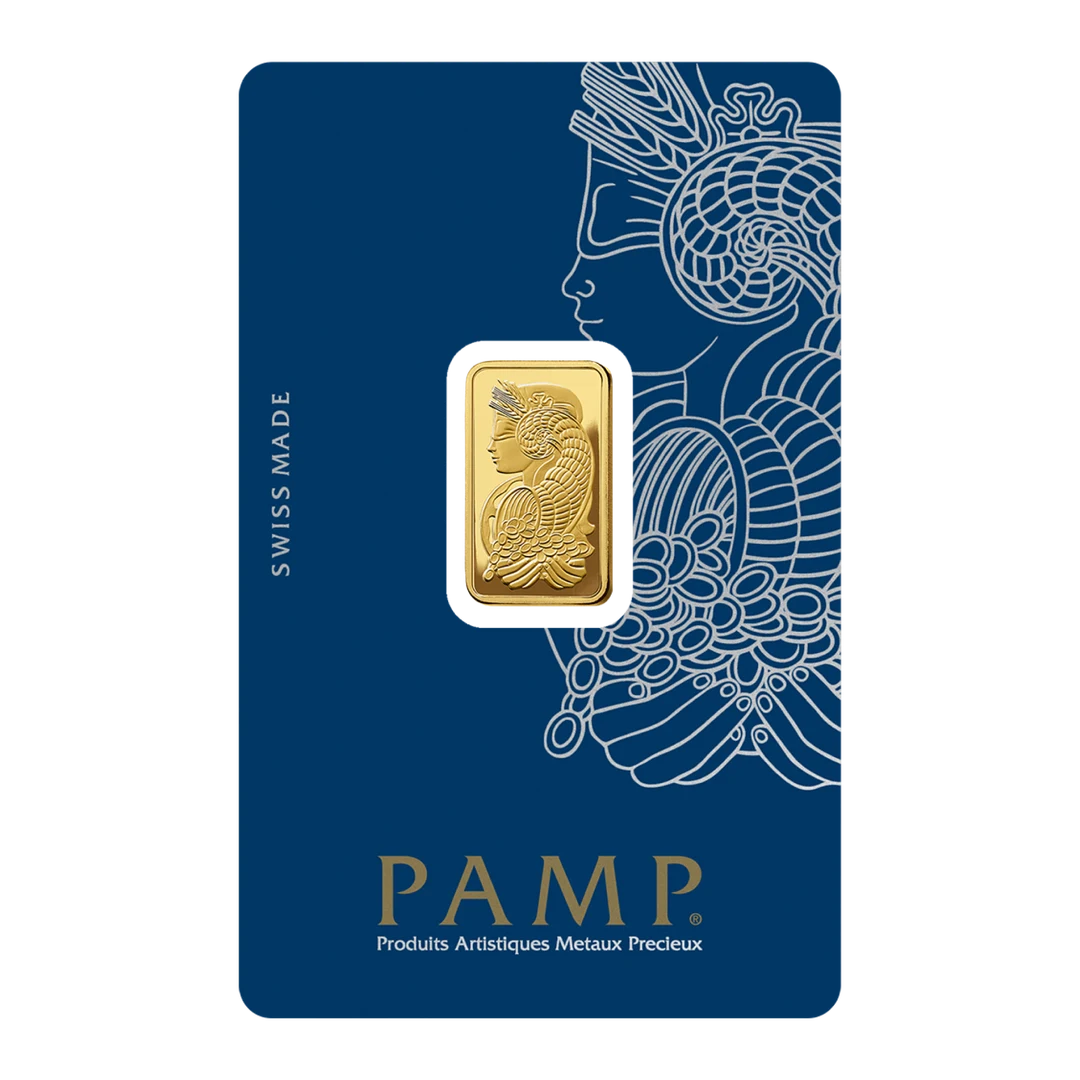 LADY FORTUNA™ GOLD MINTED BAR (5g)