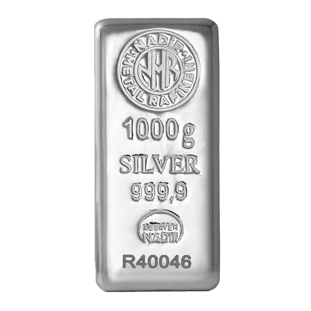 SILVER CAST BAR (1kg)