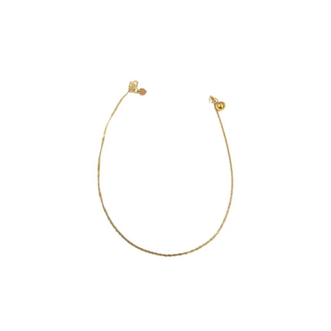 bracelet — gelang kaki emas 916