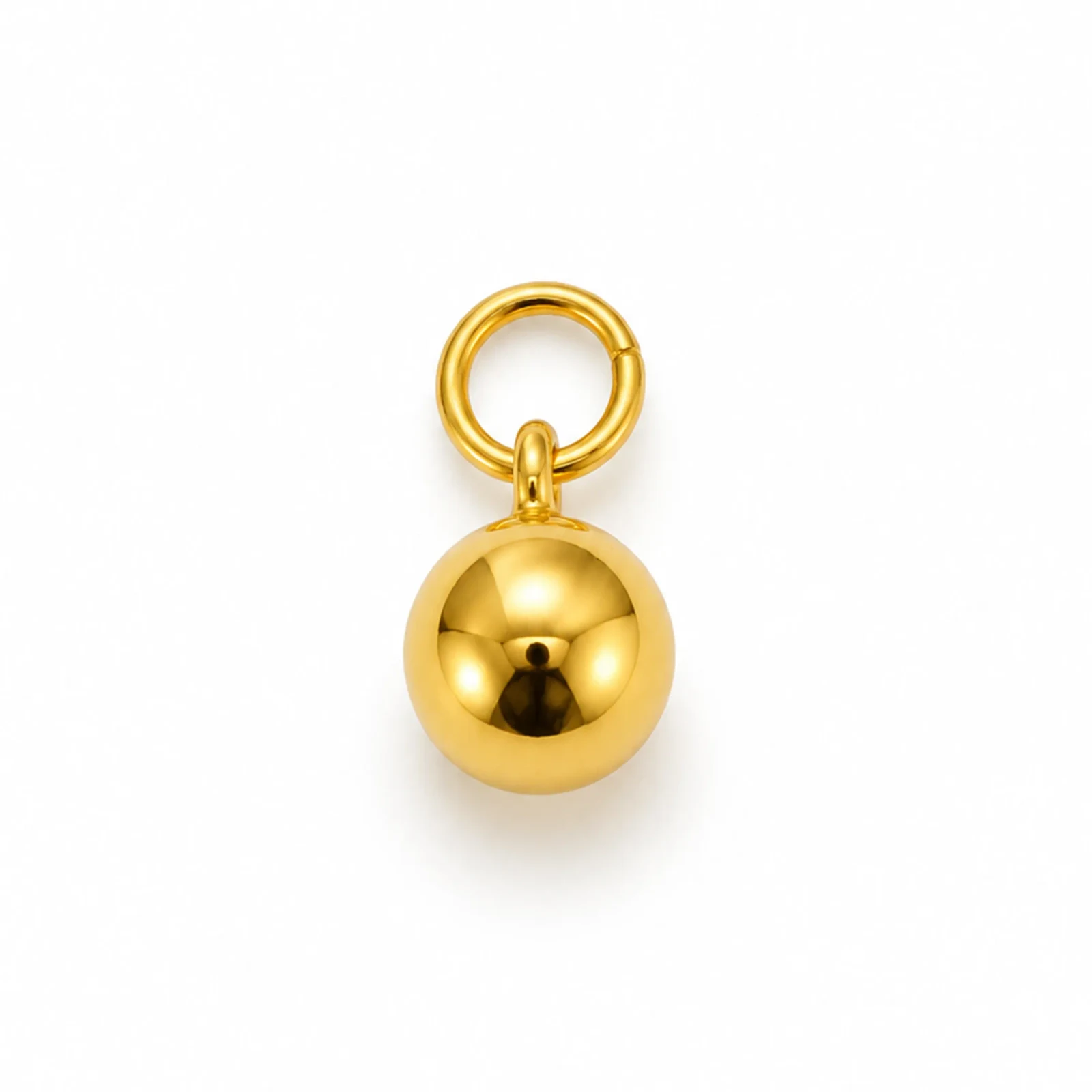 Polished Ball Charm — jewellery