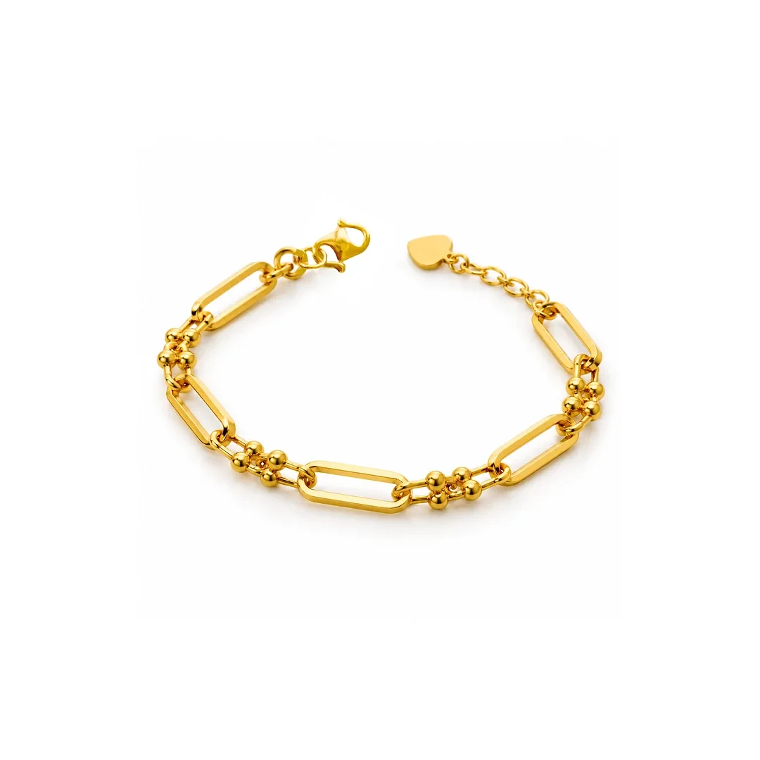 Paperclip Fashion — gelang emas 916