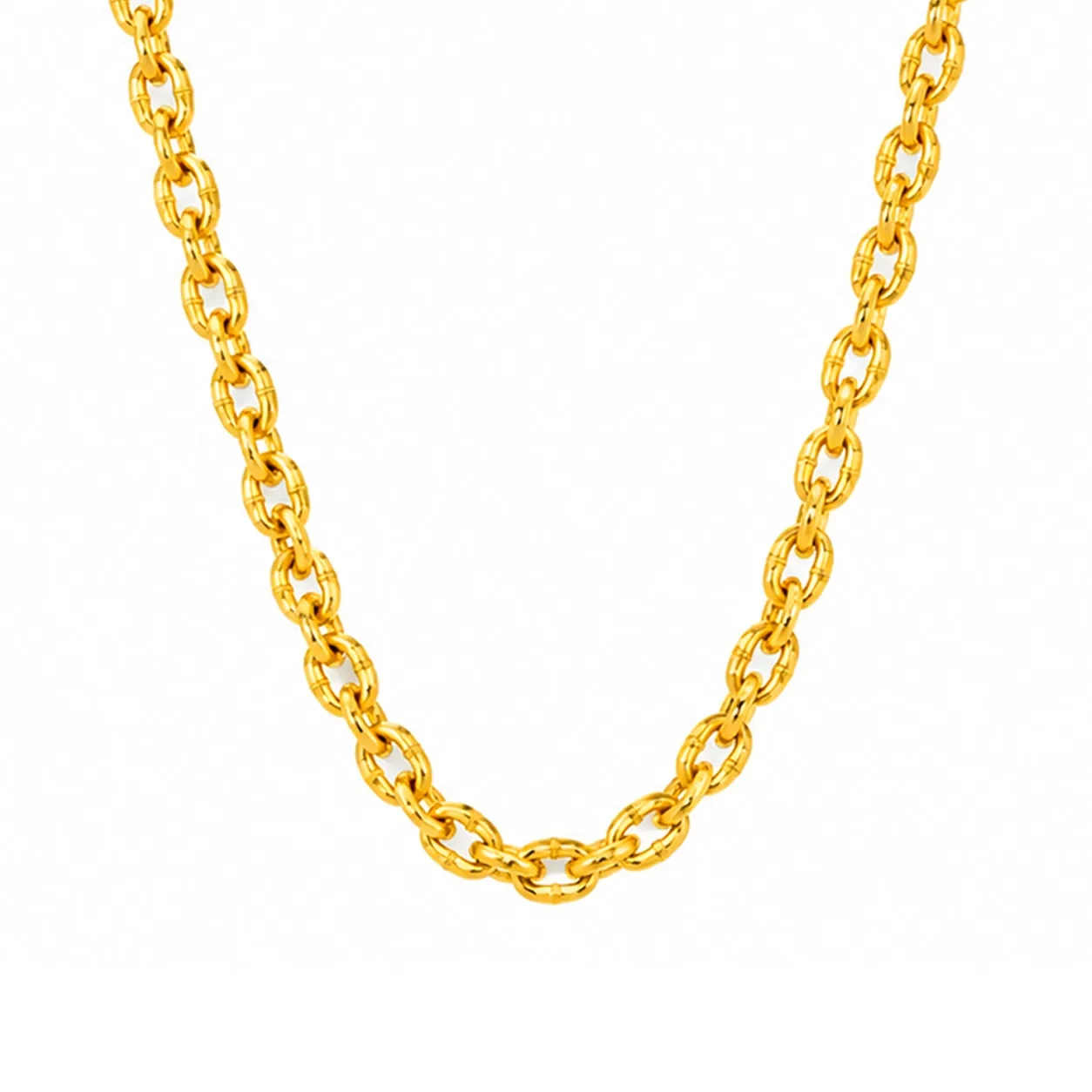 Sauh Necklace — 916 gold necklace