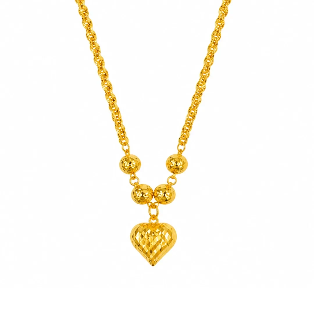 Boba Love Polo Necklace — 916 gold necklace