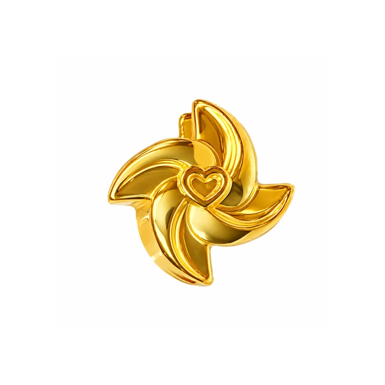 Love Spin — 916 gold pendant
