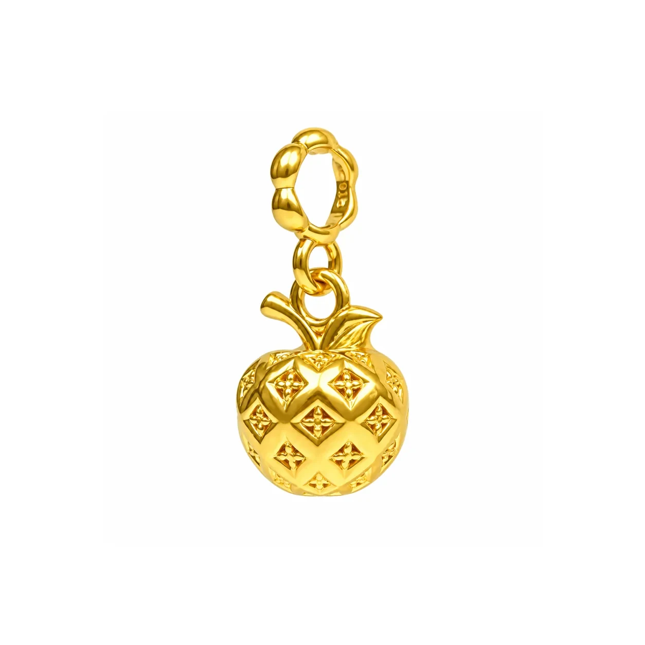 Apple Pendant — 916 gold pendant