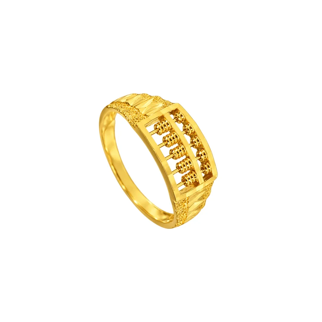 Sempoa Love Ring — 916 gold ring